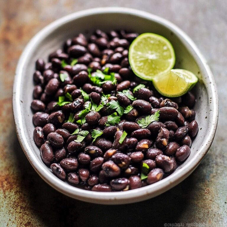 Hearty Mexican Black Beans Recipe