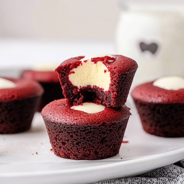 Mini Red Velvet Cheesecake Recipe