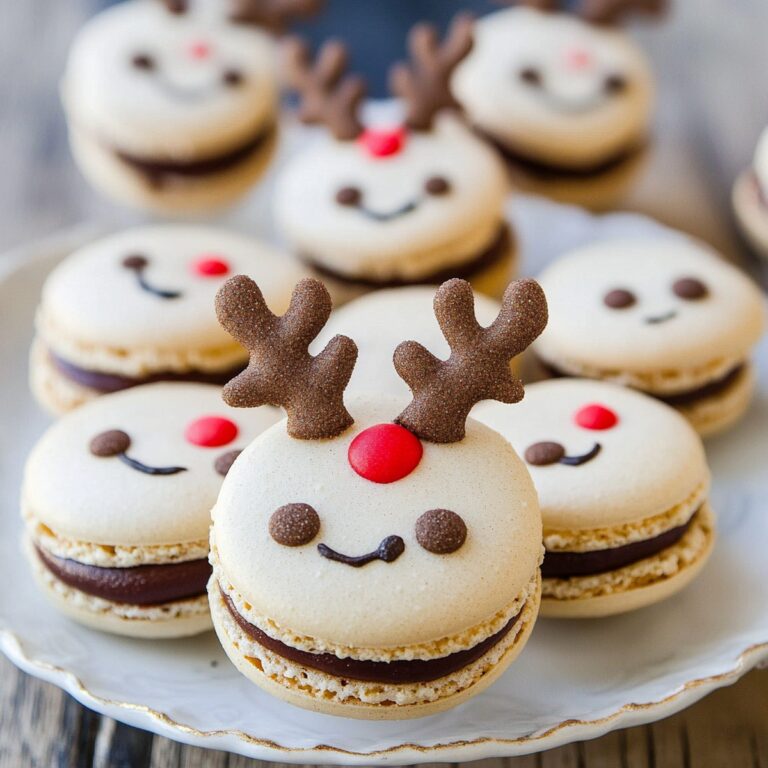 Reindeer Macarons Recipe