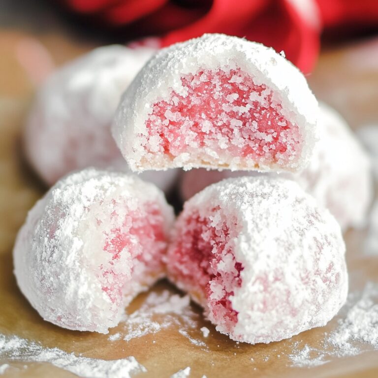 Peppermint Snowball Cookies Recipe
