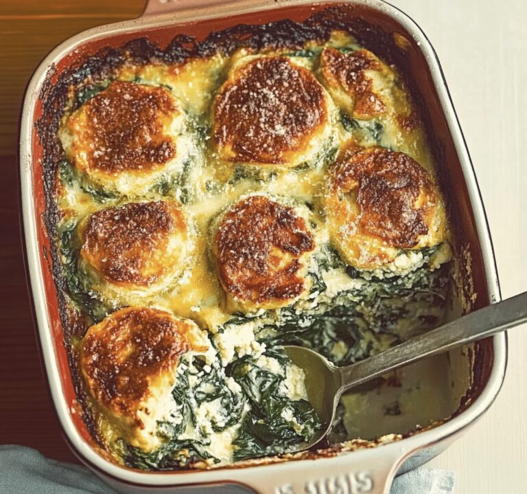 Hearty Spinach Florentine Breakfast Casserole Recipe