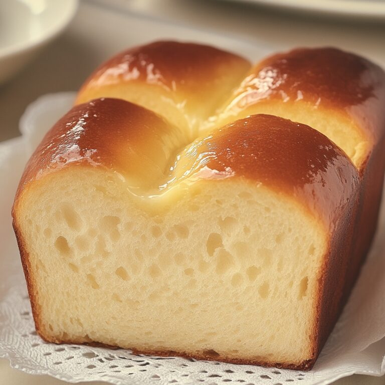 Easy Sweet Condensed Milk Bread Recipe