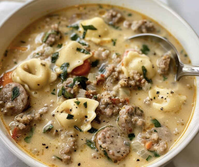 Sausage Tortellini Soup Recipe