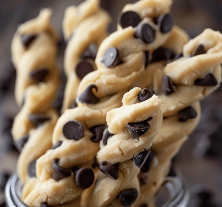 Chocolate Chip Cookie Dough Twists Recipe