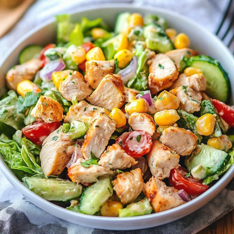 Skinny Ranch Chicken Salad Recipe