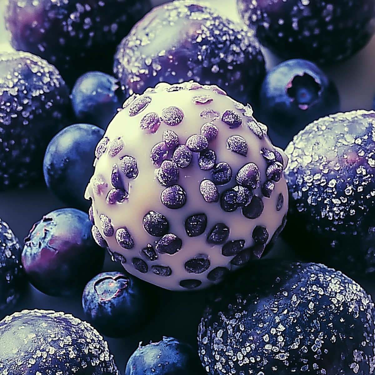 Decadent Blueberry Cheesecake Bliss Balls Recipe
