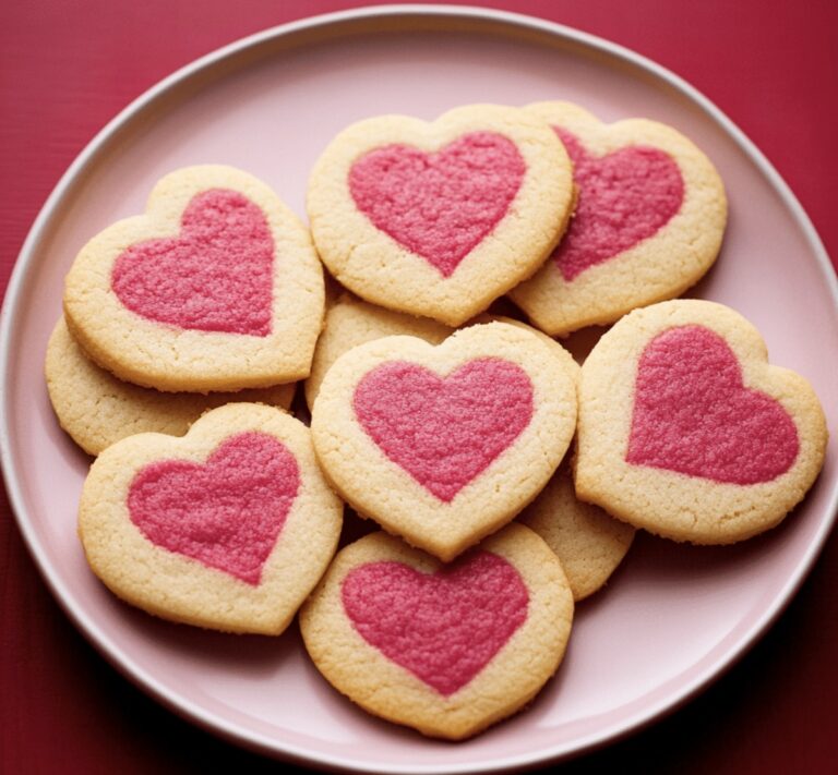 Adorable Heart Cookies Recipe