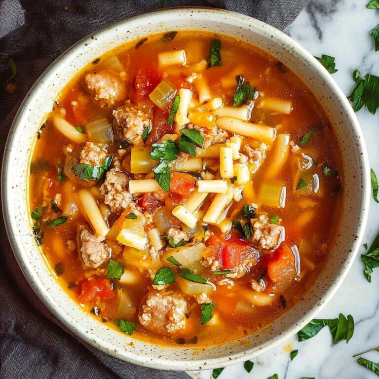 Hearty Italian Sausage Soup Recipe