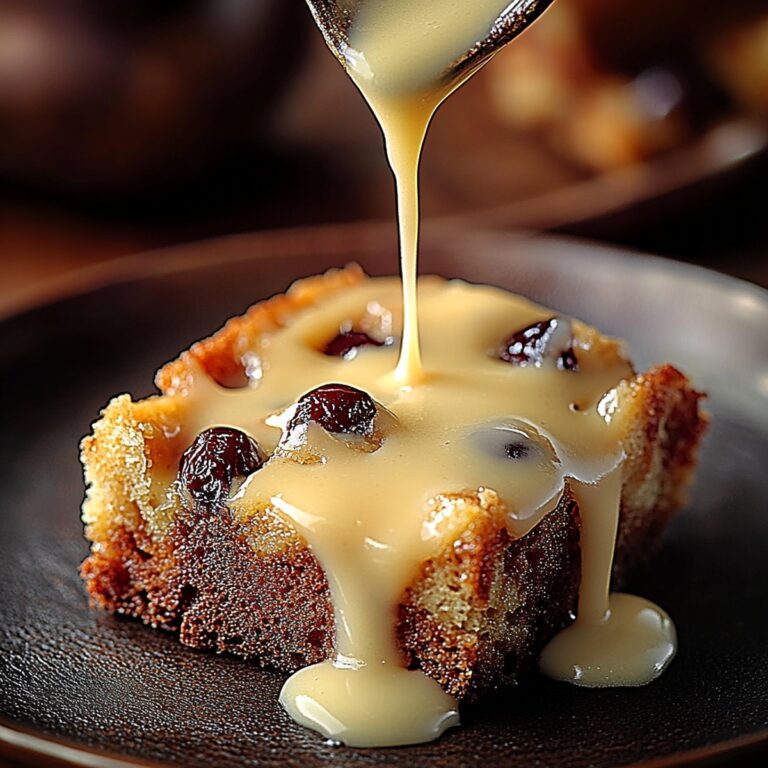 Grandmas Old-Fashioned Bread Pudding With Vanilla Sauce Recipe