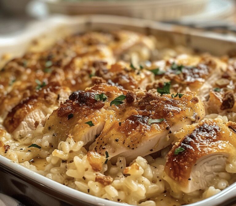 Creamy No-Peek Chicken Casserole Recipe