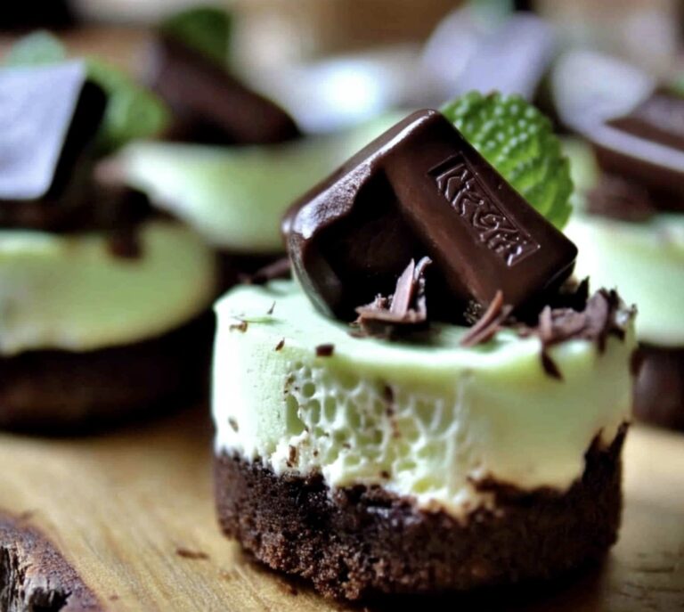 Andes Mint Mini Cheesecakes Recipe