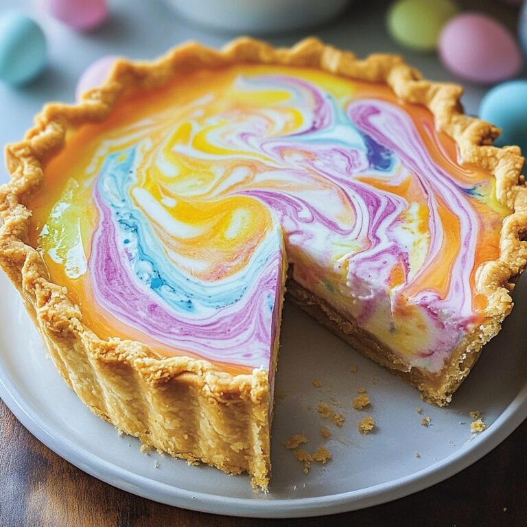 Festive Easter Swirl Pie Recipe