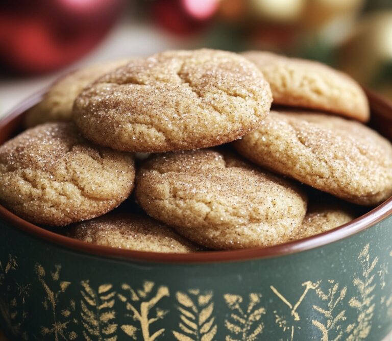 Christmas Snickerdoodles Recipe