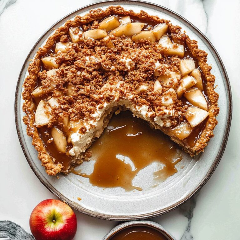 Velvety Caramel Apple Cheesecake Recipe