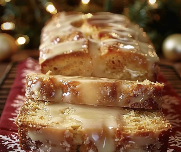 Christmas Eggnog Bread Recipe