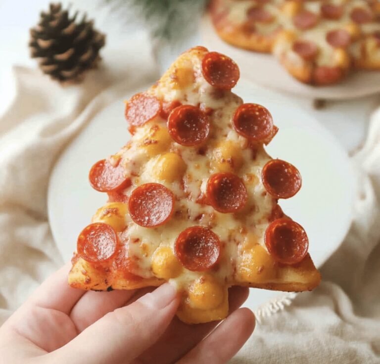 This Christmas Tree Pizza Is A Cute Christmas Dinner For Kids Recipe