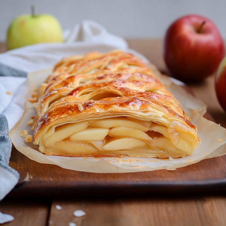 Heavenly Apple Cream Cheese Strudel Recipe