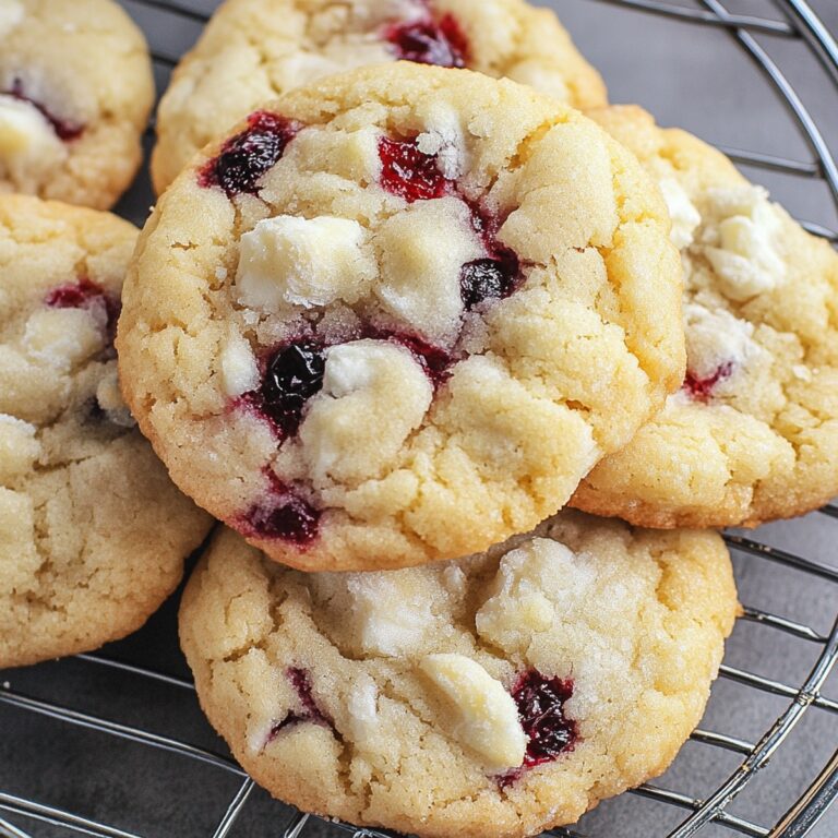 Cranberry Lemon Cookies Recipe