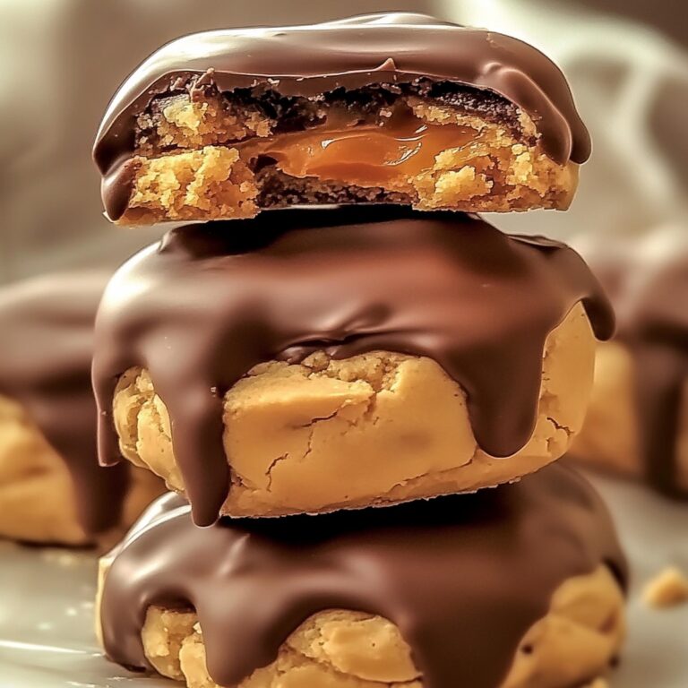Peanut Butter Caramel Cookies Recipe