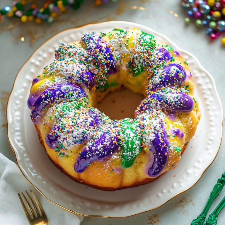 Festive King Cake Recipe