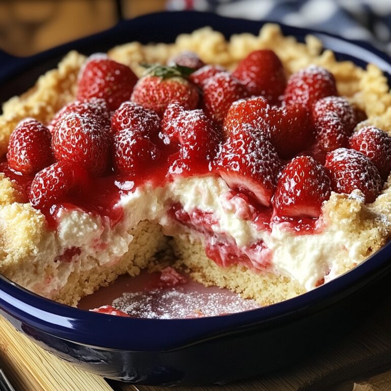 Strawberry Cheesecake Dump Cake Recipe