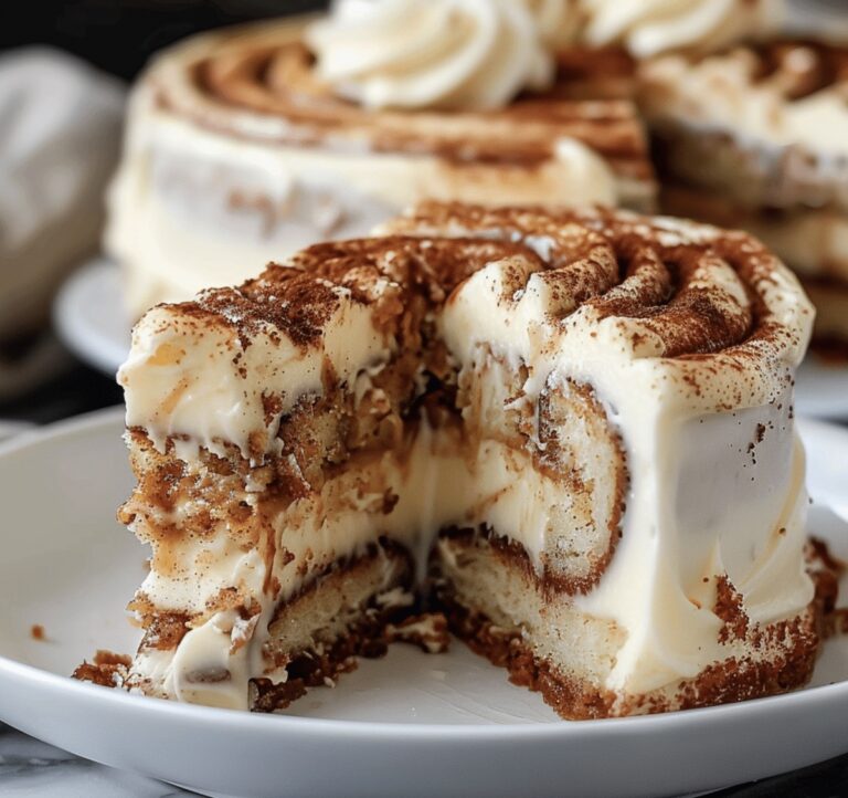 Heavenly Cinnamon Roll Cake Recipe