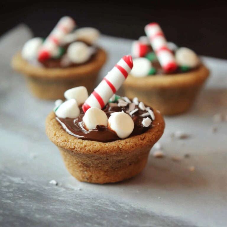 Hot Chocolate Cookie Cups Recipe