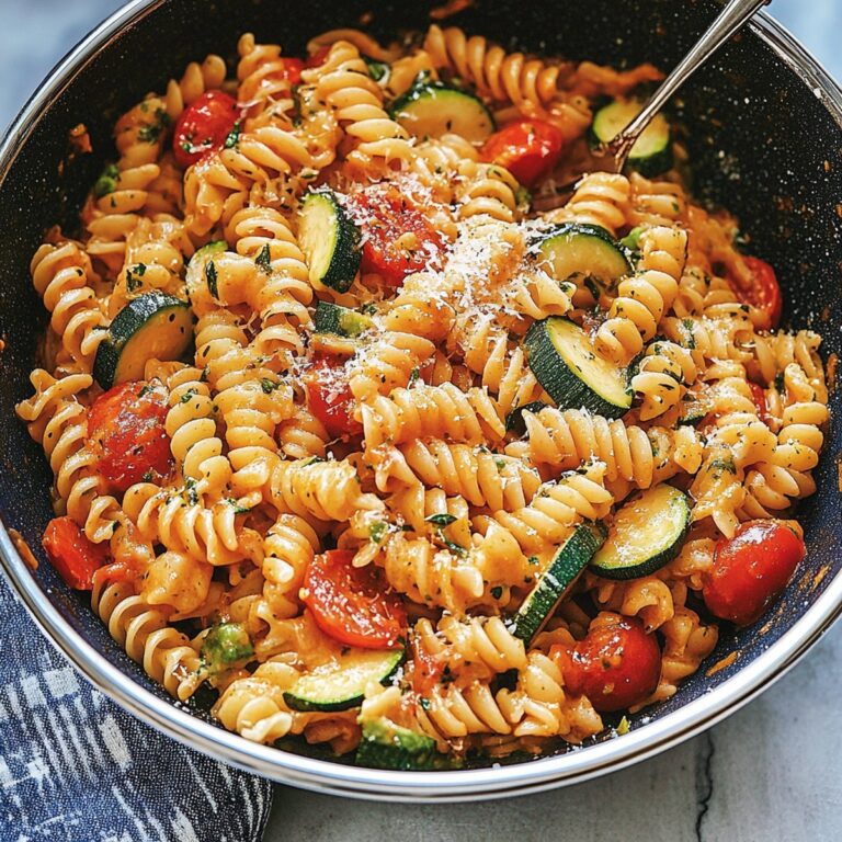 Vibrant Tomato Zucchini Pasta Recipe