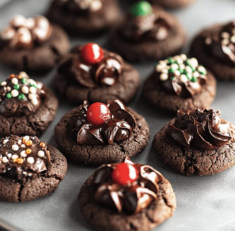 Chocolate Blossom Cookies Recipe
