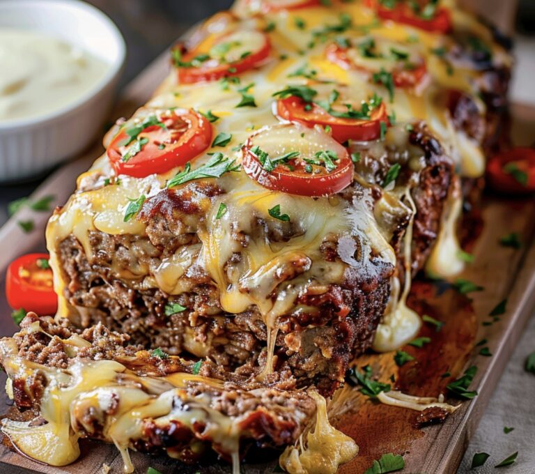 Philly Cheesesteak Meatloaf Recipe