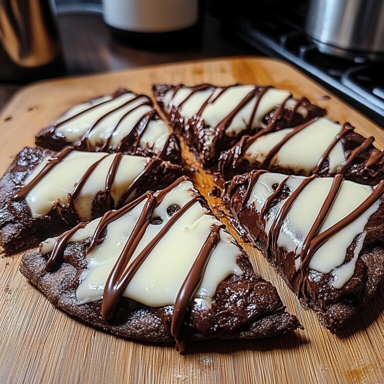 Chocolate Fudge Dessert Pizza Recipe