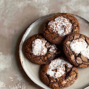Hot Chocolate Brownie Cookies Recipe