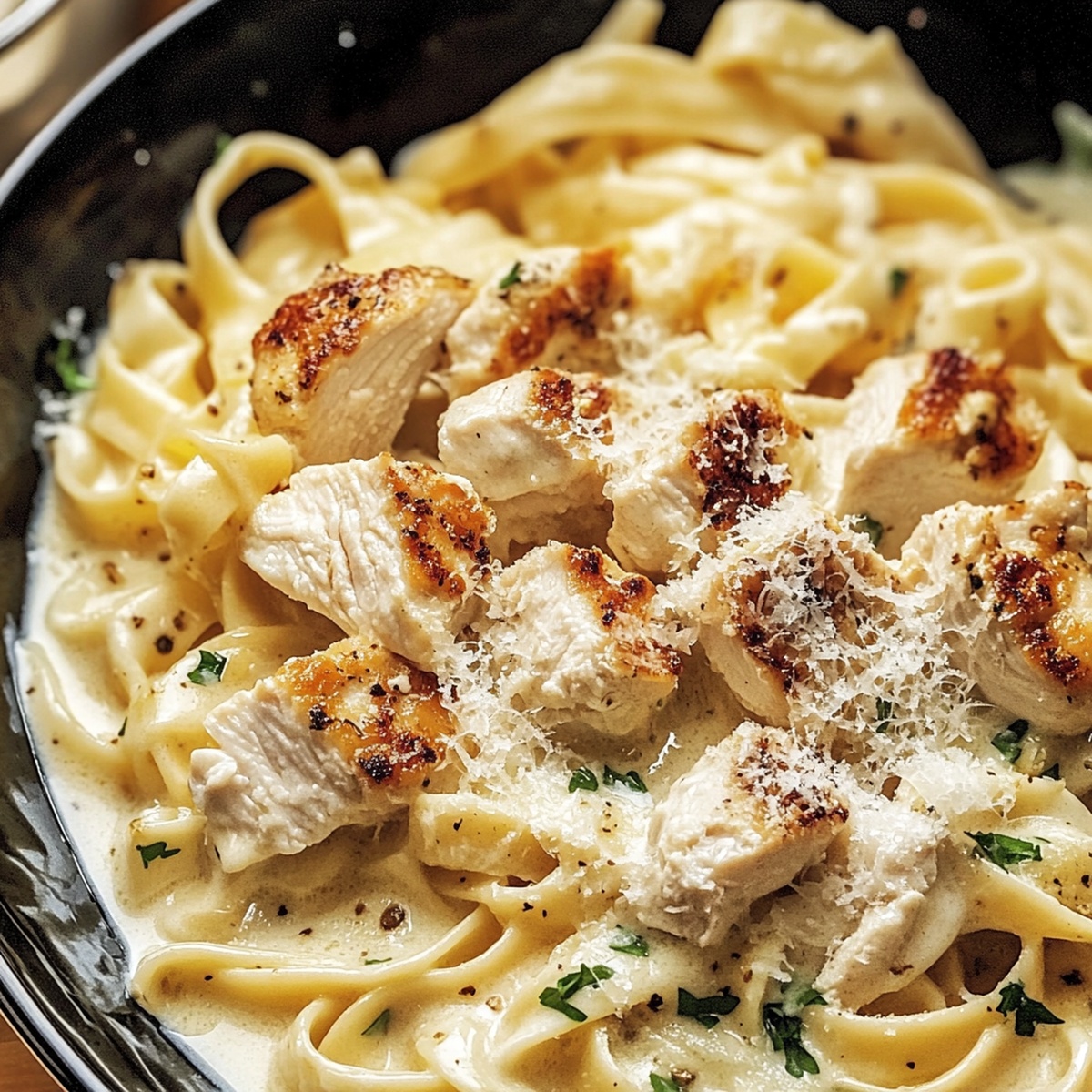 Chicken Fettuccine Alfredo Recipe