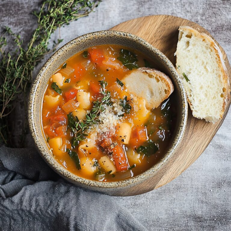 Hearty Winter Minestrone Soup Recipe