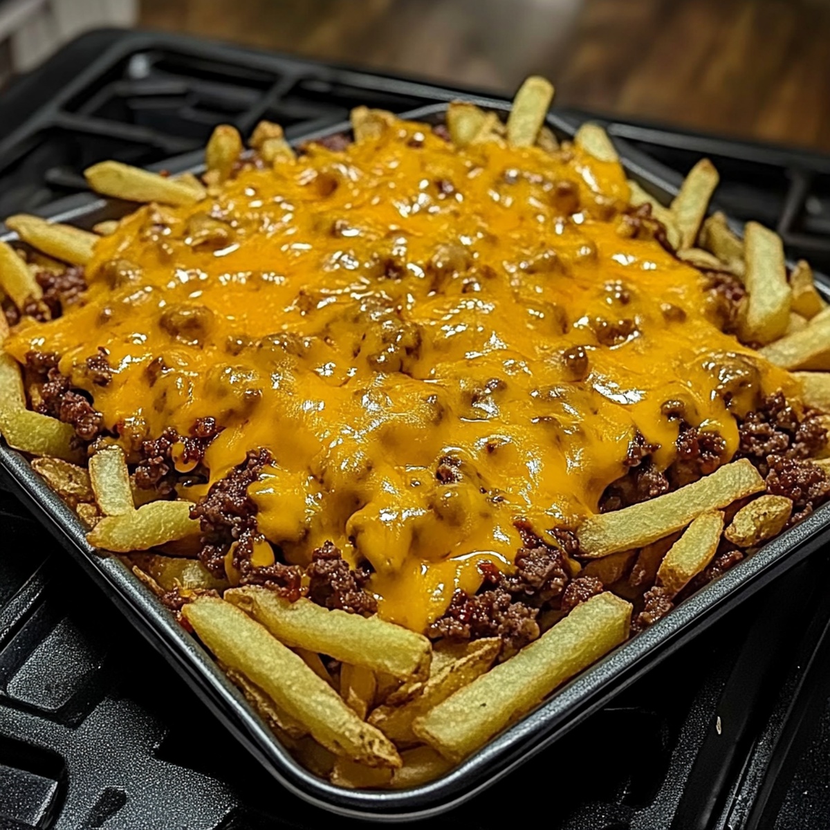 Crispy Loaded Beef Fries Recipe