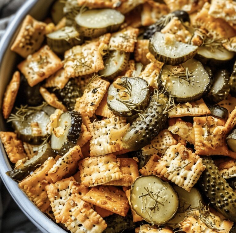 Dill Pickle Chex Mix Recipe