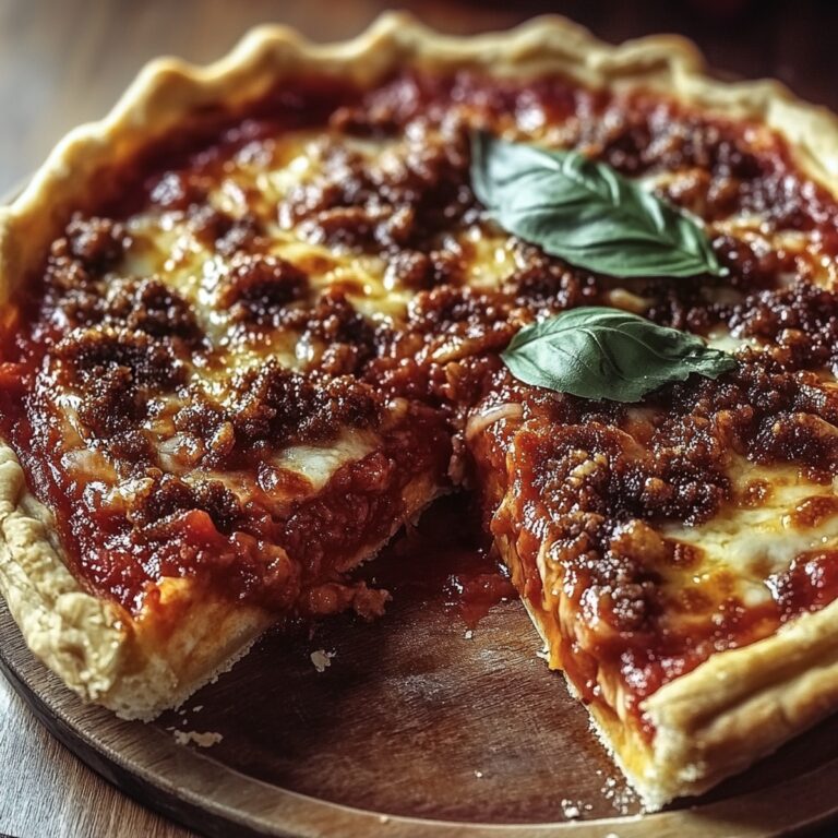 Deep-Dish Pizza Pie Recipe