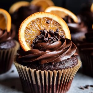 Decadent Double Chocolate Orange Cupcakes Recipe
