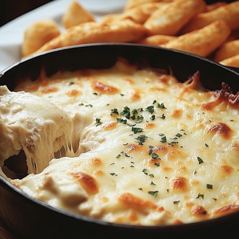 Cheesy Chicken Alfredo Dip Recipe