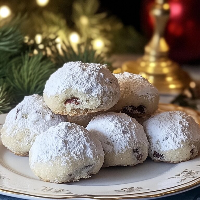 Buttery Pecan Snowball Cookies Recipe