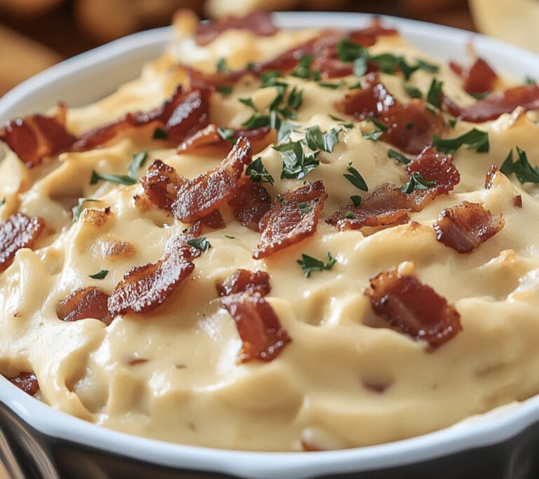 Cheesy Smoked Gouda Bacon Dip Recipe