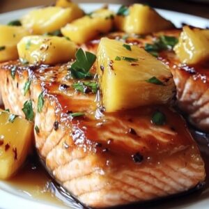 Honey Pineapple Salmon Recipe