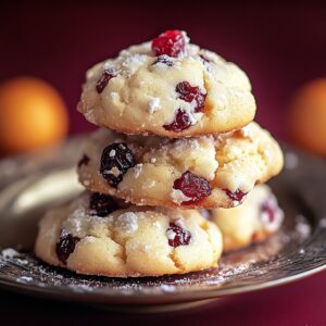 Orange Cranberry Ricotta Cookies Recipe