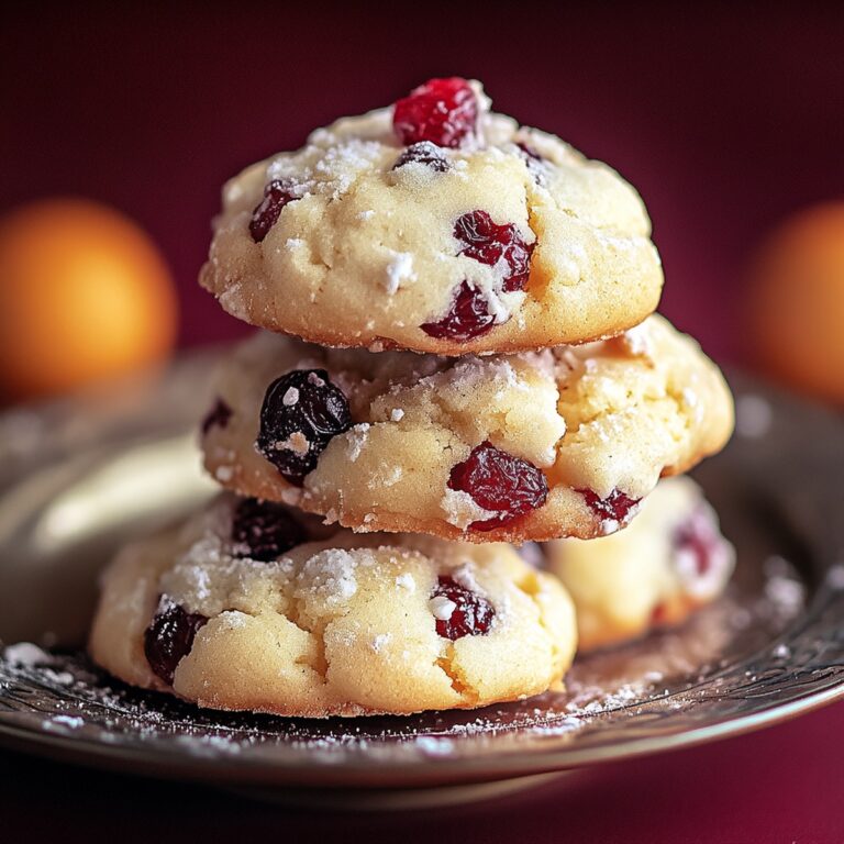 Orange Cranberry Ricotta Cookies Recipe