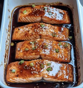 Succulent Baked Teriyaki Salmon Recipe