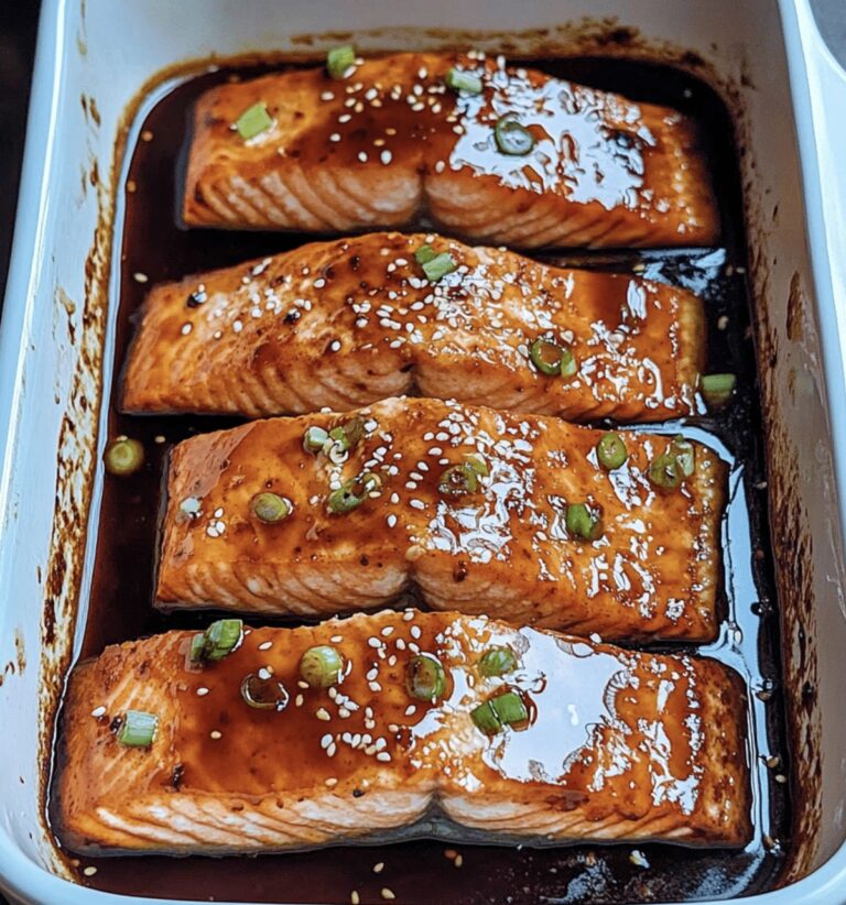 Succulent Baked Teriyaki Salmon Recipe