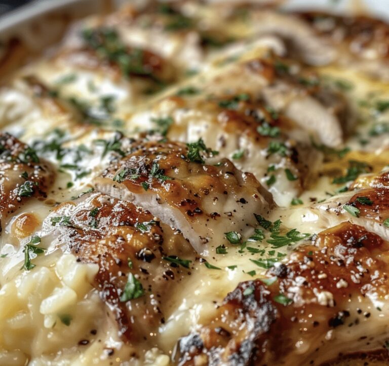 Crispy Garlic Parmesan Chicken & Steak Bake Recipe