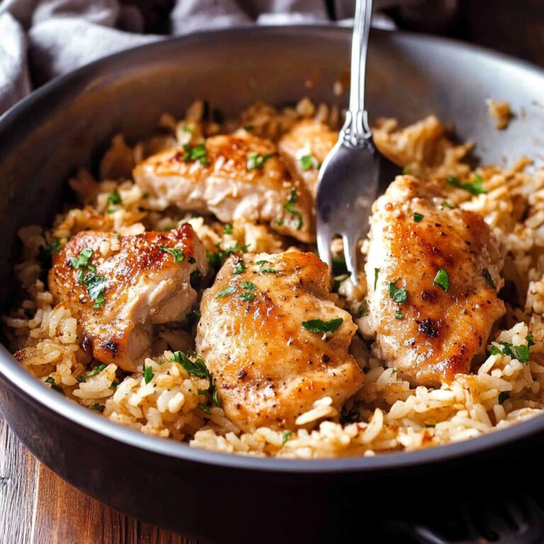 Crispy Chicken With Garlic Parmesan Rice Recipe