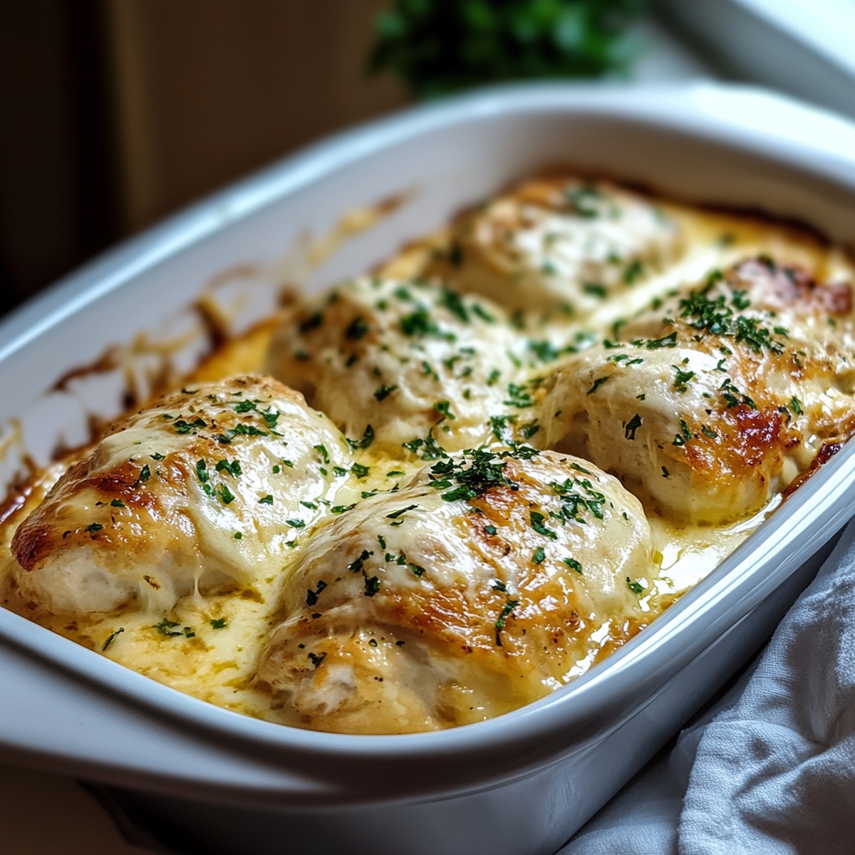 Tender Baked Cream Cheese Chicken Recipe