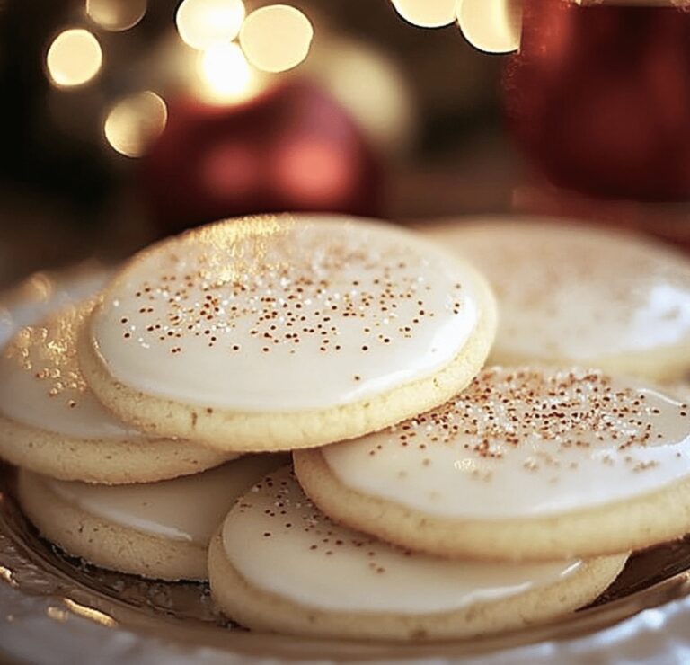 Melt-In-Your-Mouth Eggnog Sugar Cookies Recipe